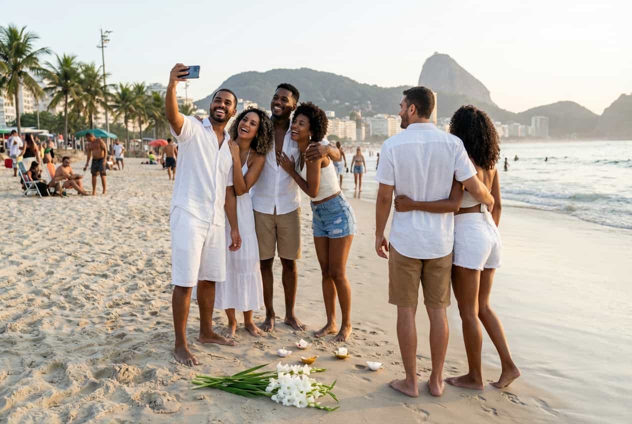 Rio de Janeiro in 4 Days - Réveillon on Copacabana Beach (midnight fireworks and beach party) Rio de Janeiro in 4 Days - Réveillon on Copacabana Beach (midnight fireworks and beach party)