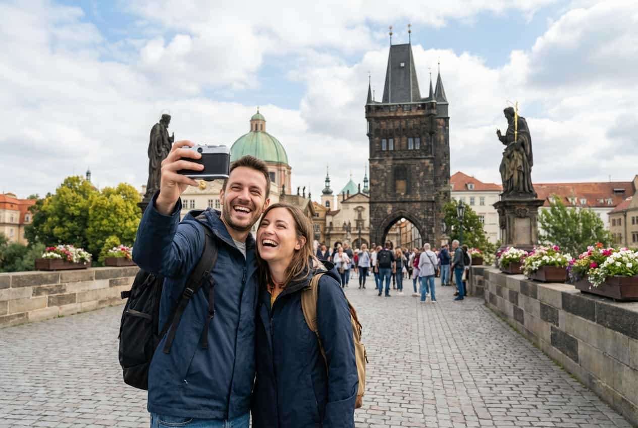 Romantic 1-Day Prague for Couples — May (Spring) Romantic 1-Day Prague for Couples — May (Spring)
