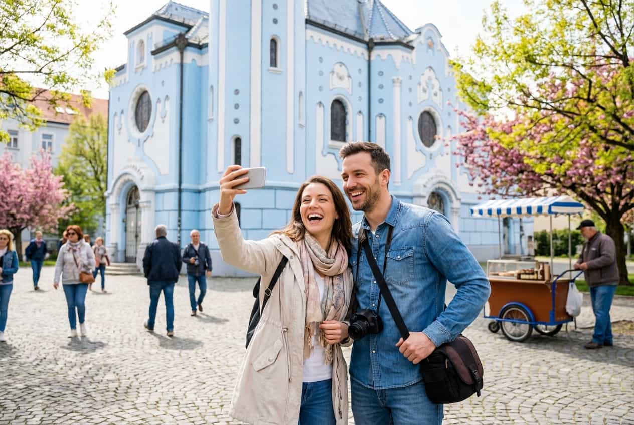 Bratislava in 2 Days - Sunset cocktails and skyline view from the UFO observation deck Bratislava in 2 Days - Sunset cocktails and skyline view from the UFO observation deck
