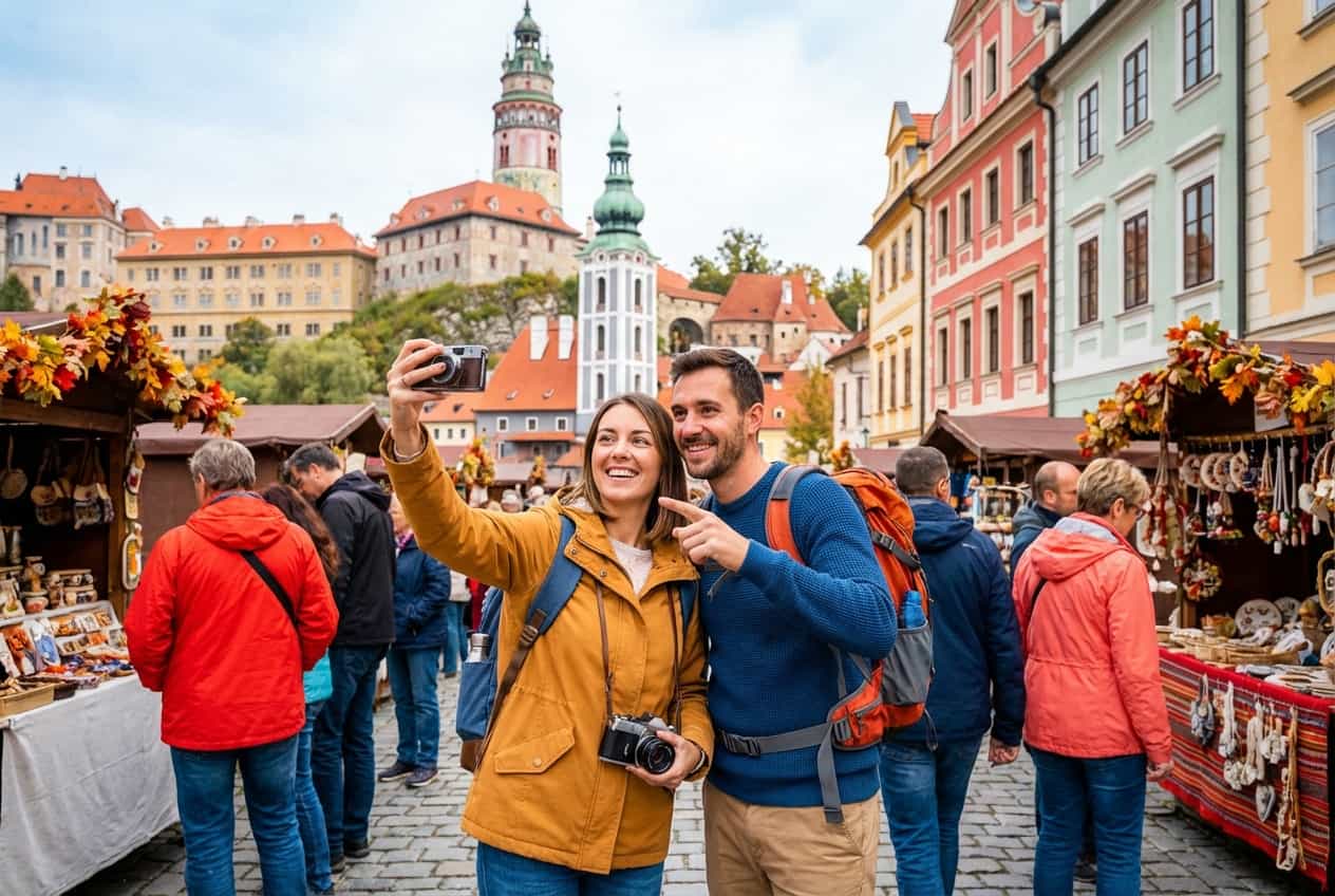 Český Krumlov in 2 Days - Sunset stroll through the Castle Park with panoramic castle views Český Krumlov in 2 Days - Sunset stroll through the Castle Park with panoramic castle views