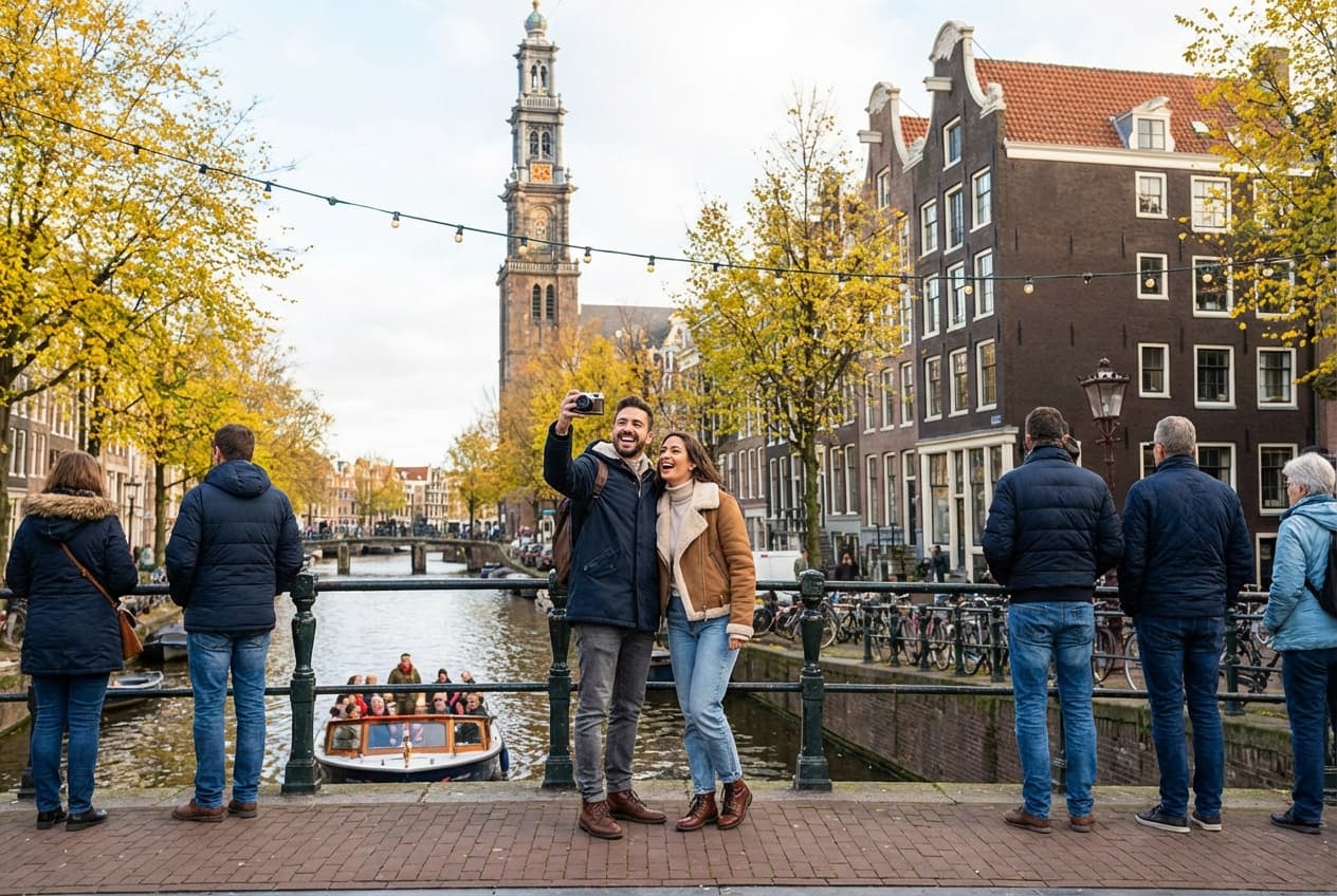 Romantic 3-Day Amsterdam: Canals, Quiet Courtyards & Sunset Rooftops Romantic 3-Day Amsterdam: Canals, Quiet Courtyards & Sunset Rooftops