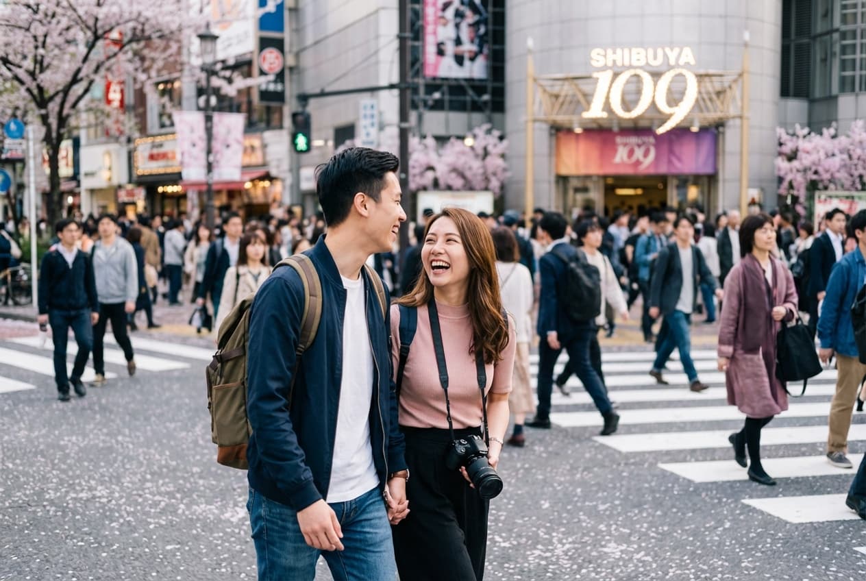 Romantic 3-Day Tokyo Escape — Cherry Blossoms & City Lights Romantic 3-Day Tokyo Escape — Cherry Blossoms & City Lights