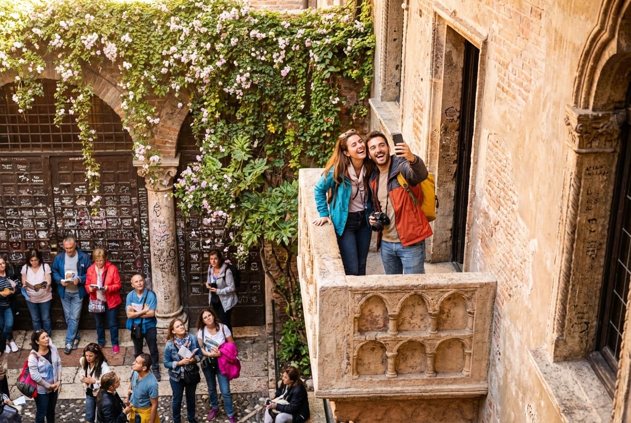 Verona in 2 Days for Couples - Sunset panorama from Castel San Pietro Verona in 2 Days for Couples - Sunset panorama from Castel San Pietro
