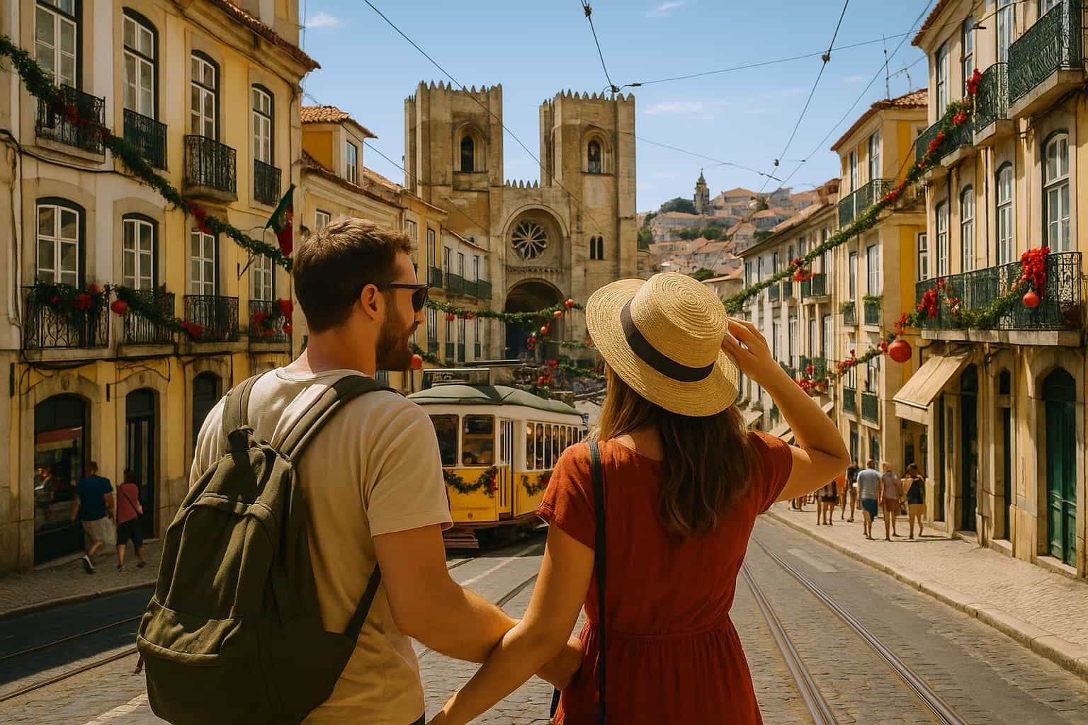 Lisbon in 1 Days - Scenic Tram 28 ride through Lisbon's old quarters Lisbon in 1 Days - Scenic Tram 28 ride through Lisbon's old quarters