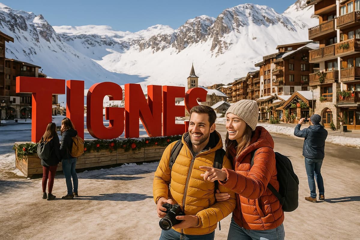 Romantic day in Tignes (Val Claret): cheese, lake sunsets & mountain refuge dinner Cover Image