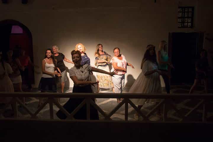 Romantic Evening — The Greek Wedding Show at White Door Theatro (Fira) Romantic Evening — The Greek Wedding Show at White Door Theatro (Fira)
