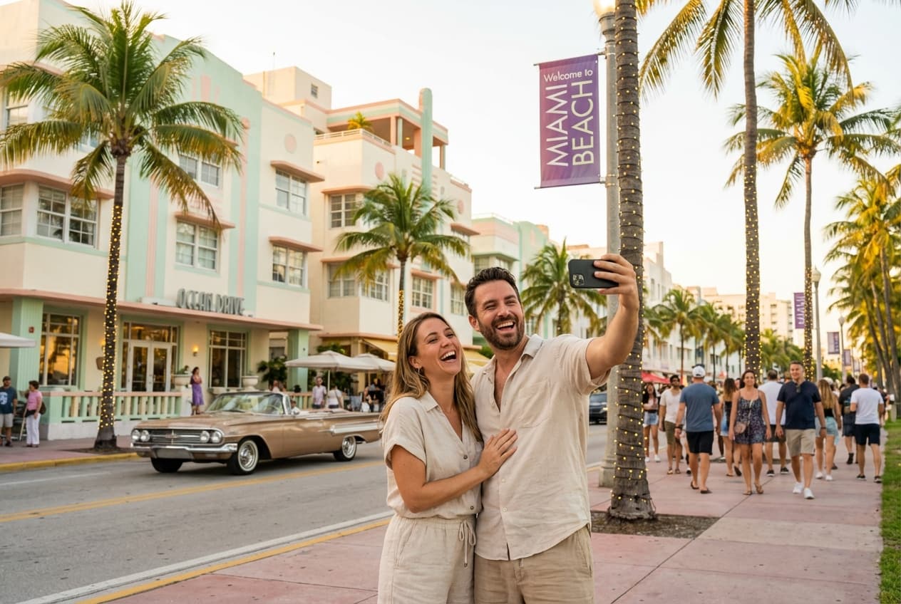 Romantic Miami: Coconut Grove, Vizcaya & Sunset Cruise Romantic Miami: Coconut Grove, Vizcaya & Sunset Cruise