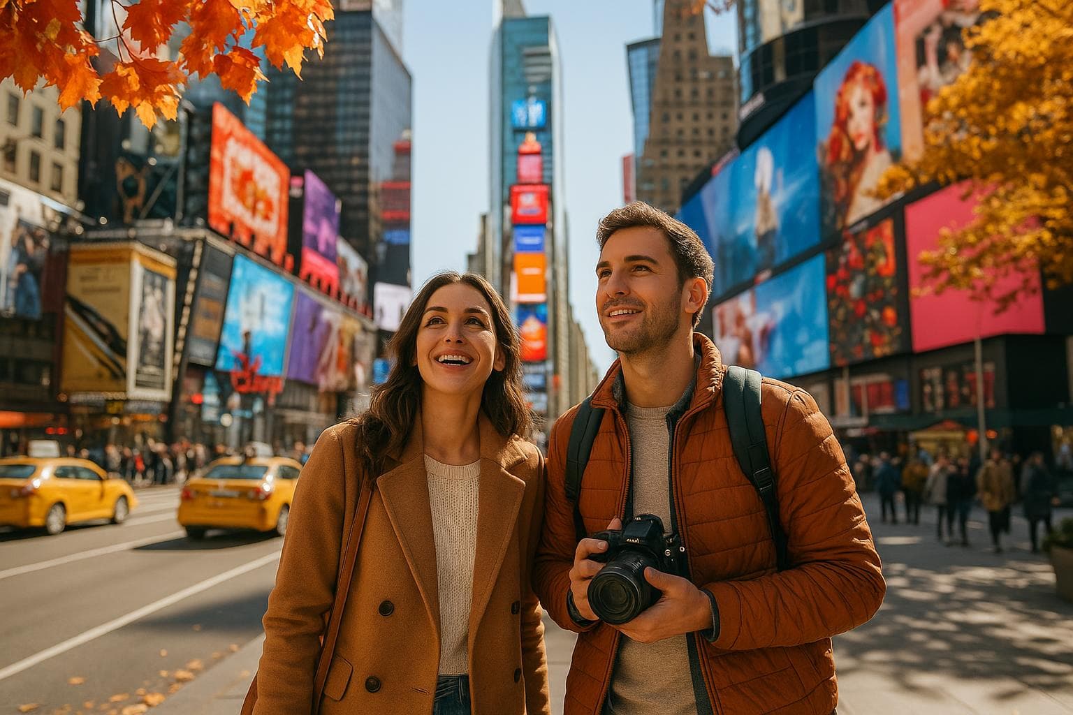 Romantic NYC Christmas: Rockefeller Tree, Ice Skating & Sunset Views (1 day)