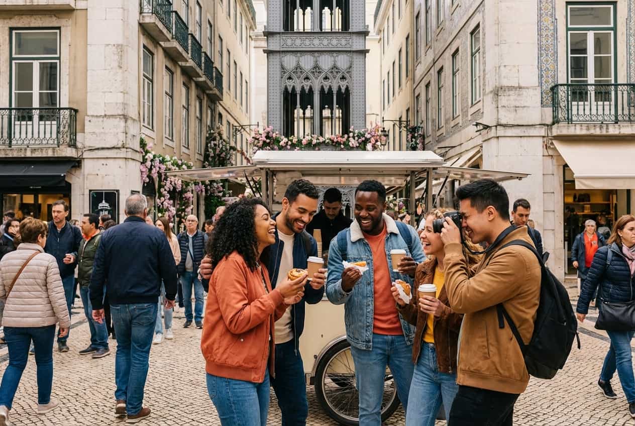 Romantic Rainy-Day Food Lovers' Itinerary in Lisbon (1 day) Romantic Rainy-Day Food Lovers' Itinerary in Lisbon (1 day)