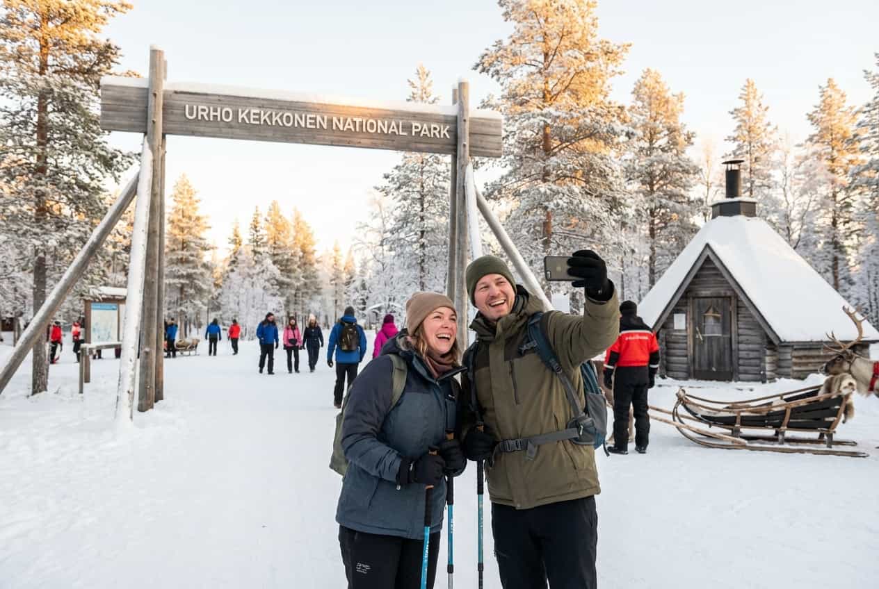 Saariselkä in 1 Days - Couples spa treatment and slow moments by the fire Saariselkä in 1 Days - Couples spa treatment and slow moments by the fire
