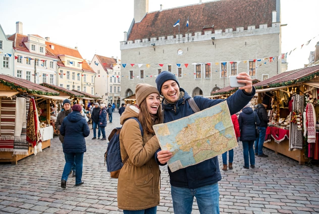Romantic Winter Day in Tallinn — Viewpoints, Cozy Cafés & Sunset Romantic Winter Day in Tallinn — Viewpoints, Cozy Cafés & Sunset
