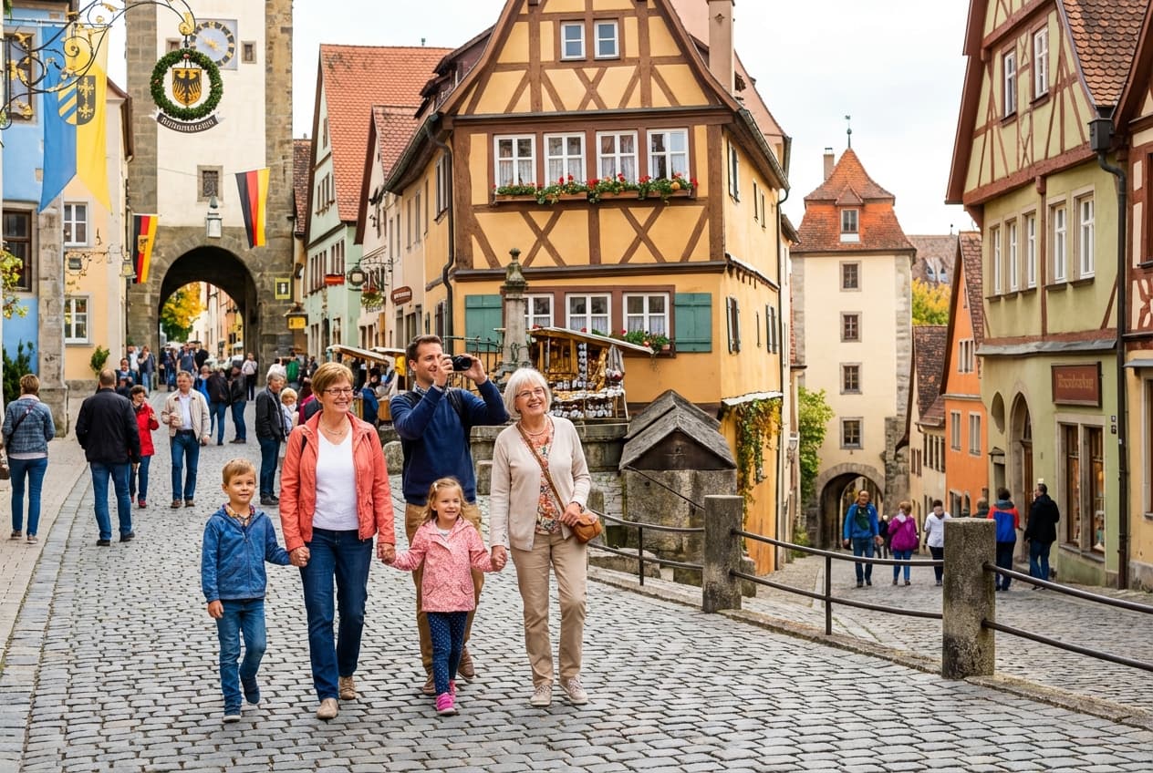 Rothenburg ob der Tauber — 1-Day Family-Friendly Visit (Spring) Rothenburg ob der Tauber — 1-Day Family-Friendly Visit (Spring)