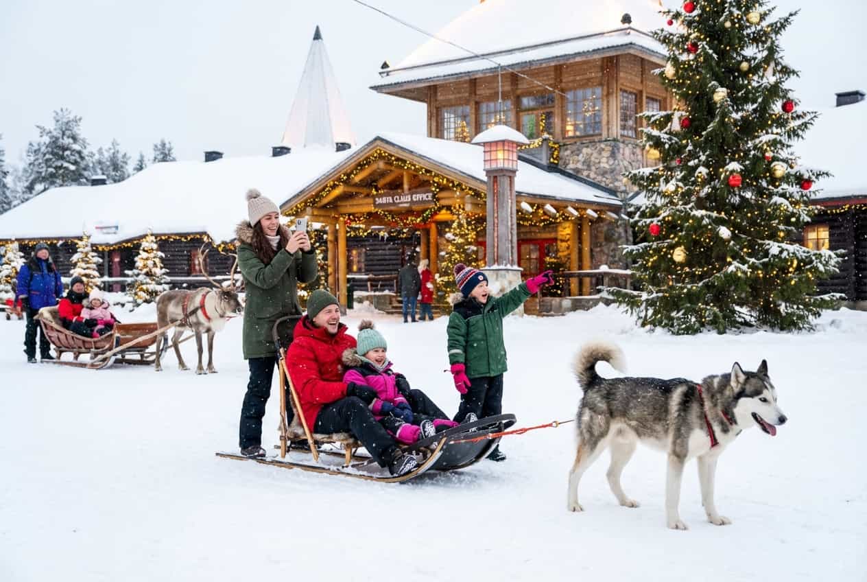 Rovaniemi in Winter: A 3-Day Family Christmas Adventure Rovaniemi in Winter: A 3-Day Family Christmas Adventure