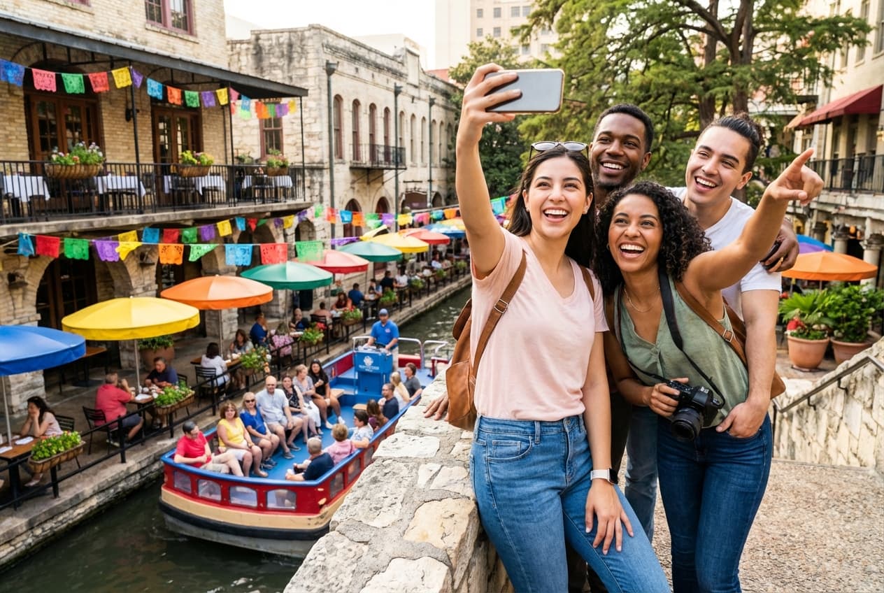 San Antonio in Spring — 3-Day Friends Getaway (River Walk, Missions & Nightlife) San Antonio in Spring — 3-Day Friends Getaway (River Walk, Missions & Nightlife)
