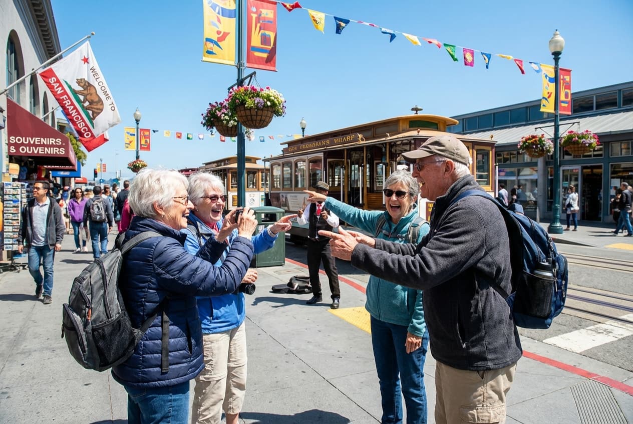 San Francisco 3-Day Senior-Friendly Tour — Autumn (September) San Francisco 3-Day Senior-Friendly Tour — Autumn (September)