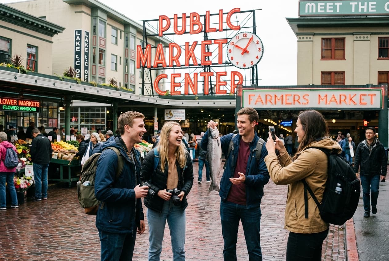 Seattle in a Day — Friends' Food, Paddles & Live Music Seattle in a Day — Friends' Food, Paddles & Live Music