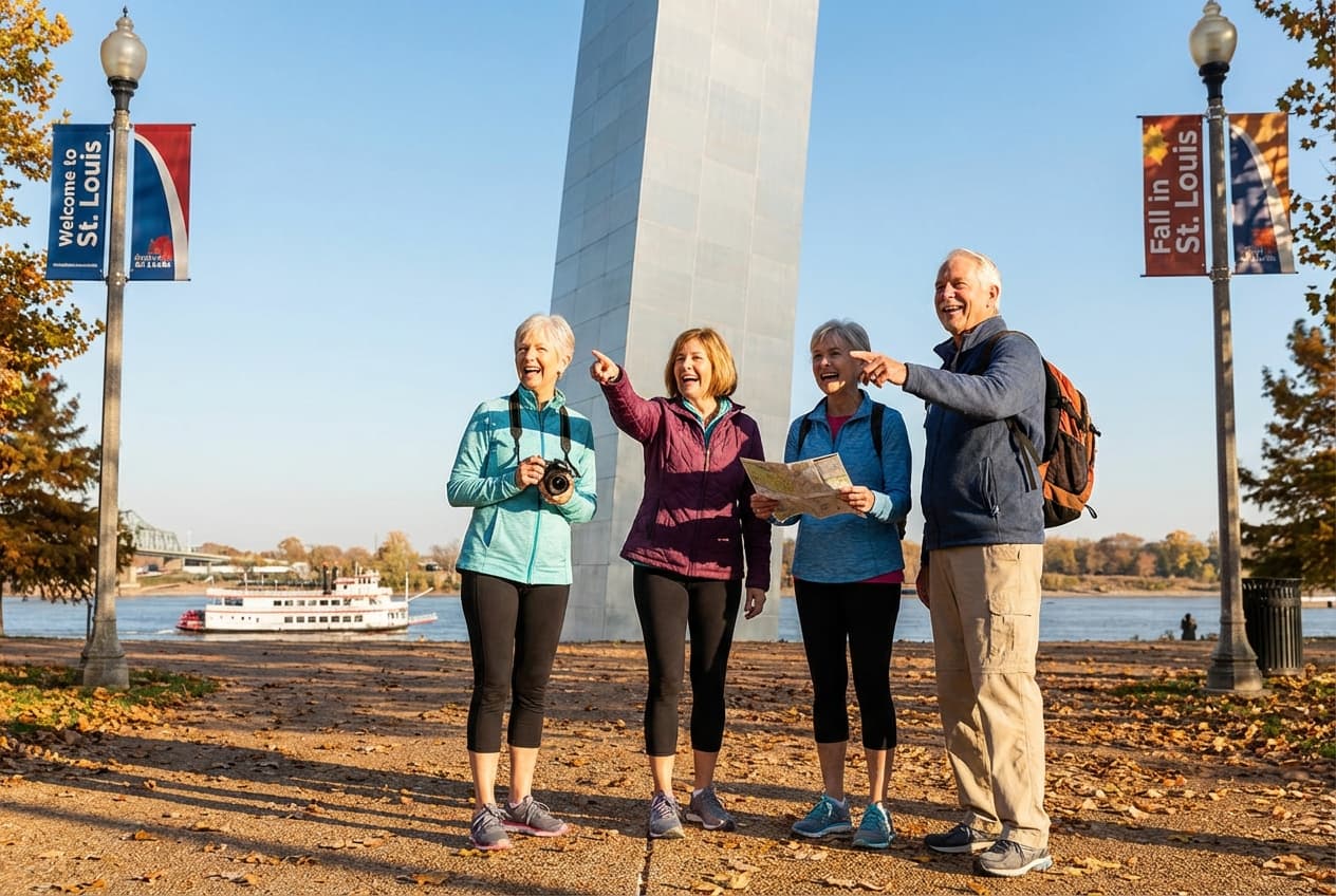 Senior-Friendly One-Day St. Louis: Gardens, Art & the Gateway Arch (Comfort-First) Senior-Friendly One-Day St. Louis: Gardens, Art & the Gateway Arch (Comfort-First)