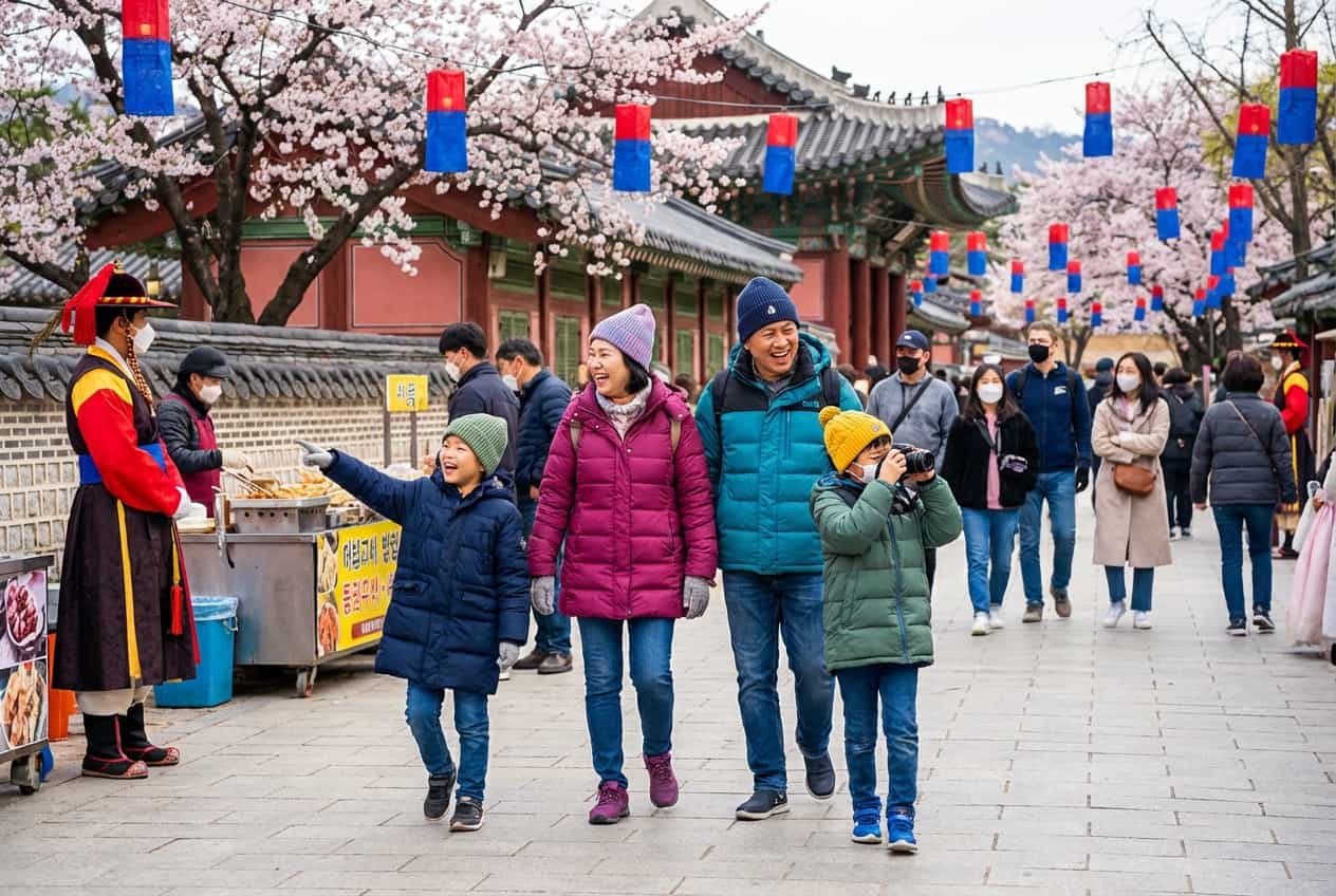 Seoul in Spring — 2-Day Family-Friendly Itinerary Seoul in Spring — 2-Day Family-Friendly Itinerary
