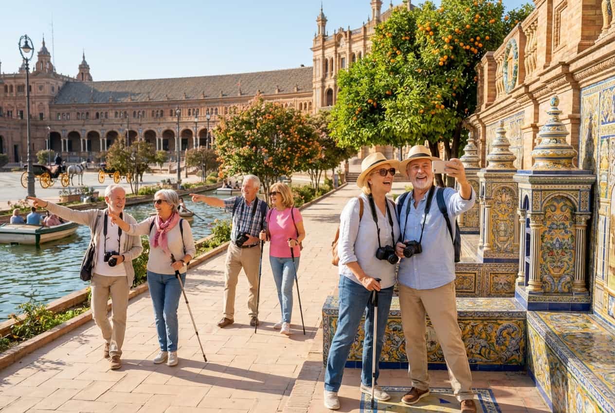 Seville — 3‑Day Gentle Pace Itinerary for Seniors (Spring) Seville — 3‑Day Gentle Pace Itinerary for Seniors (Spring)