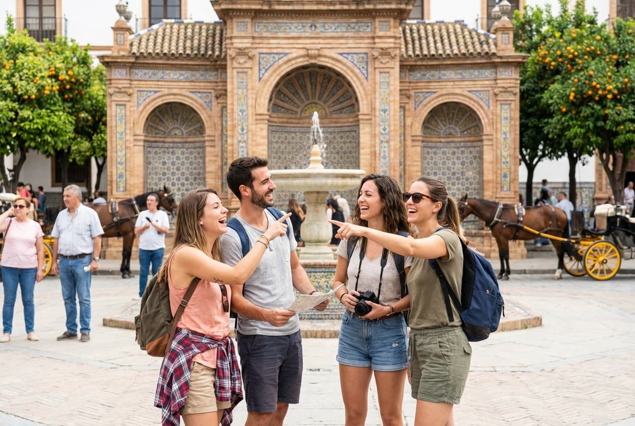 Seville in a Day — Friends' Fun & Vibrant Itinerary Seville in a Day — Friends' Fun & Vibrant Itinerary