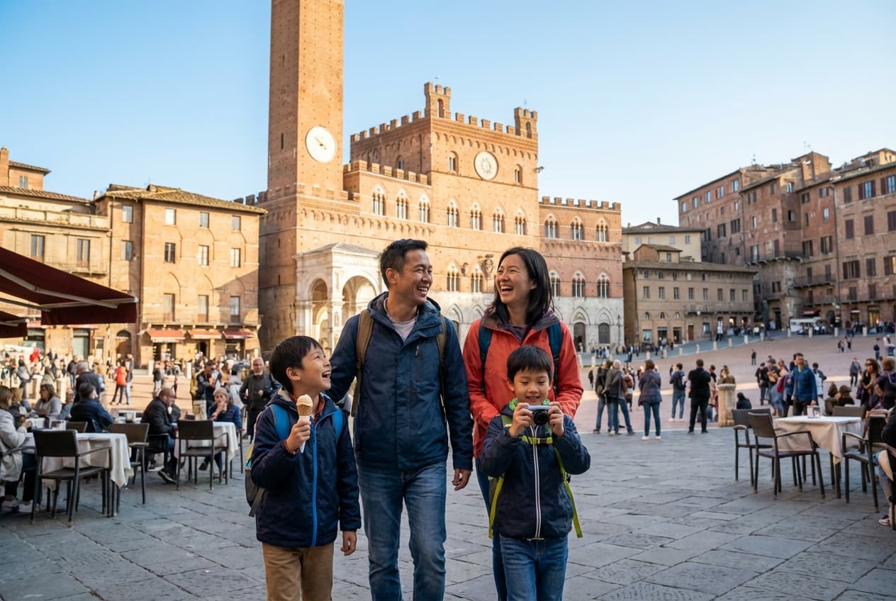 Siena in 2 Days for Families - Piazza del Campo & Palazzo Pubblico Siena in 2 Days for Families - Piazza del Campo & Palazzo Pubblico