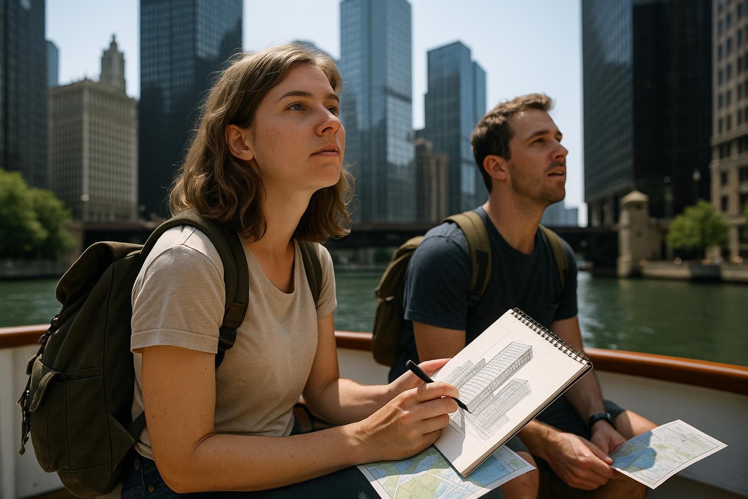 Sketch + Paddle: Chicago Modernism from River to Rooftop