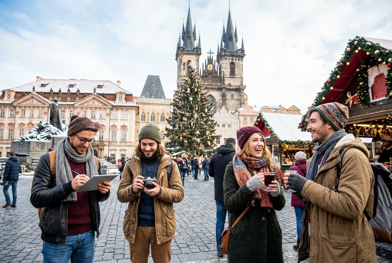 Snow‑dusted Prague: A 3‑Day Bohemian Christmas for Artists Snow‑dusted Prague: A 3‑Day Bohemian Christmas for Artists