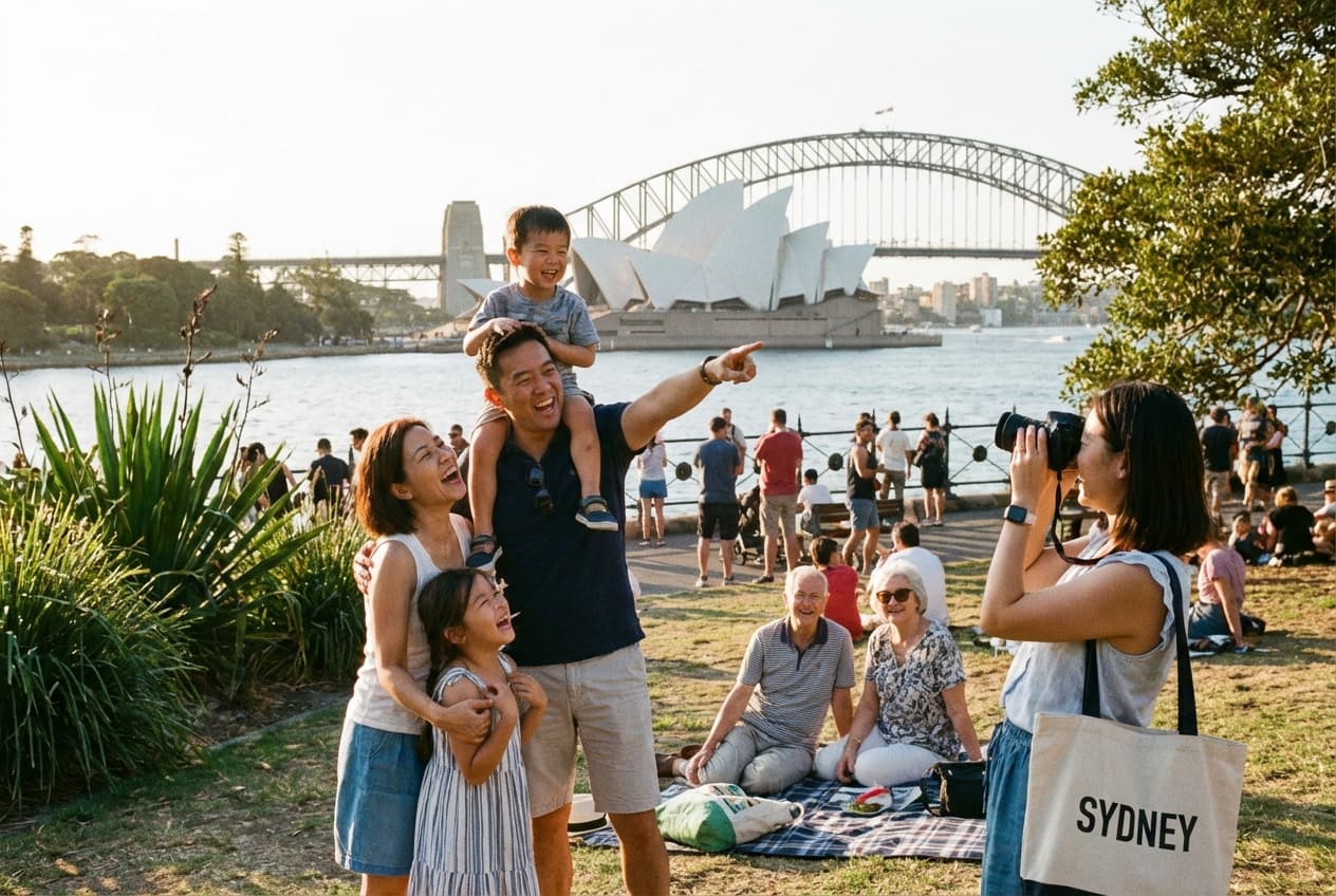 Spring Family 3-Day Sydney (kid-friendly) Itinerary Spring Family 3-Day Sydney (kid-friendly) Itinerary