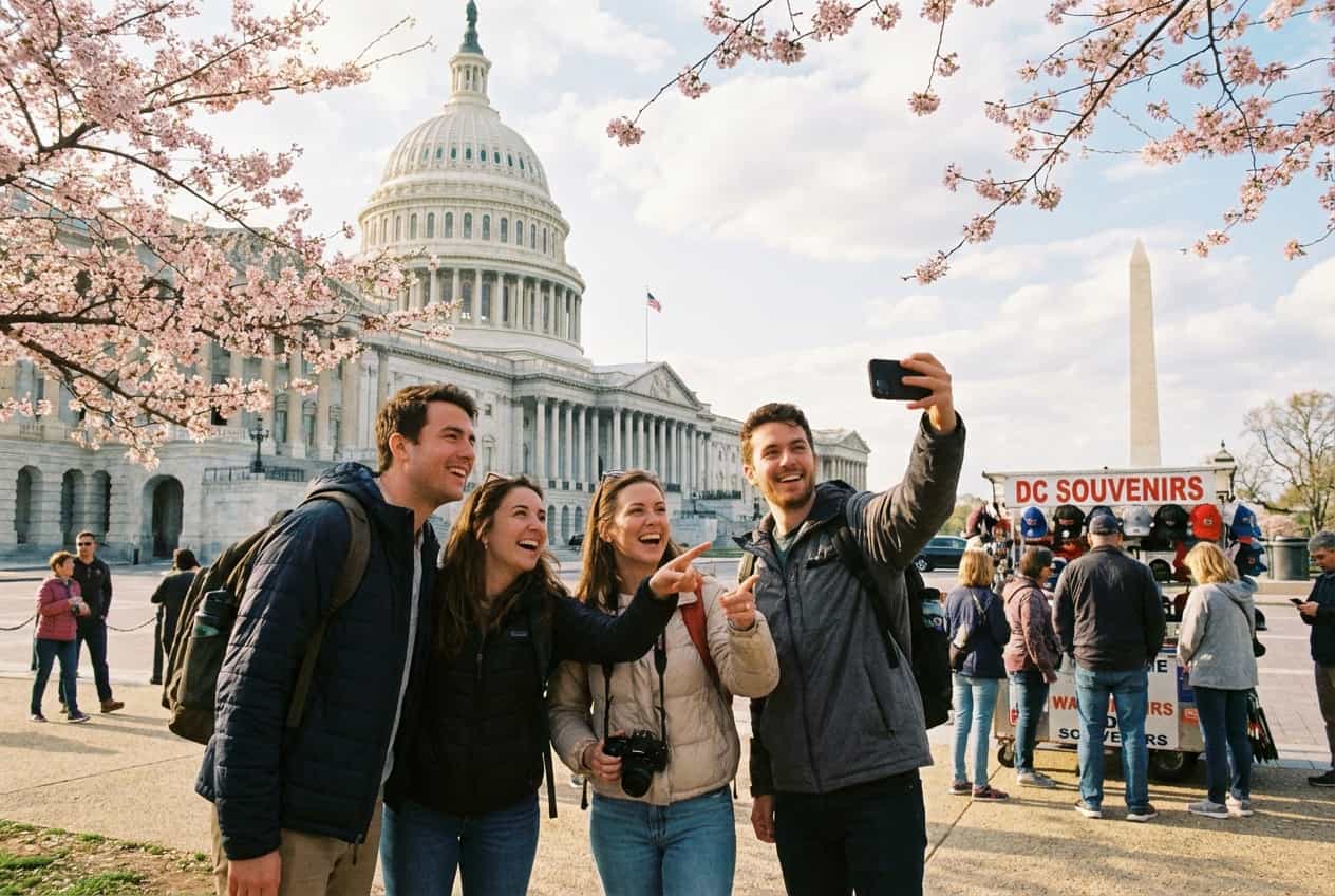 Spring Weekend in Washington, D.C. — Friends' Fun & Active Tour Spring Weekend in Washington, D.C. — Friends' Fun & Active Tour