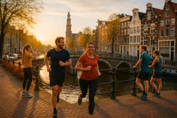 Sunrise Canal Tempos & Amsterdamse Bos Trail Play — 2-Day Runner's Sprint