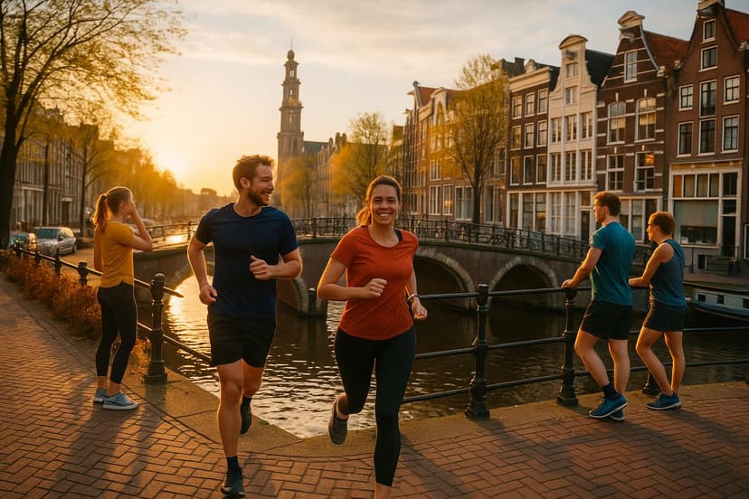 Sunrise Canal Tempos & Amsterdamse Bos Trail Play — 2-Day Runner's Sprint