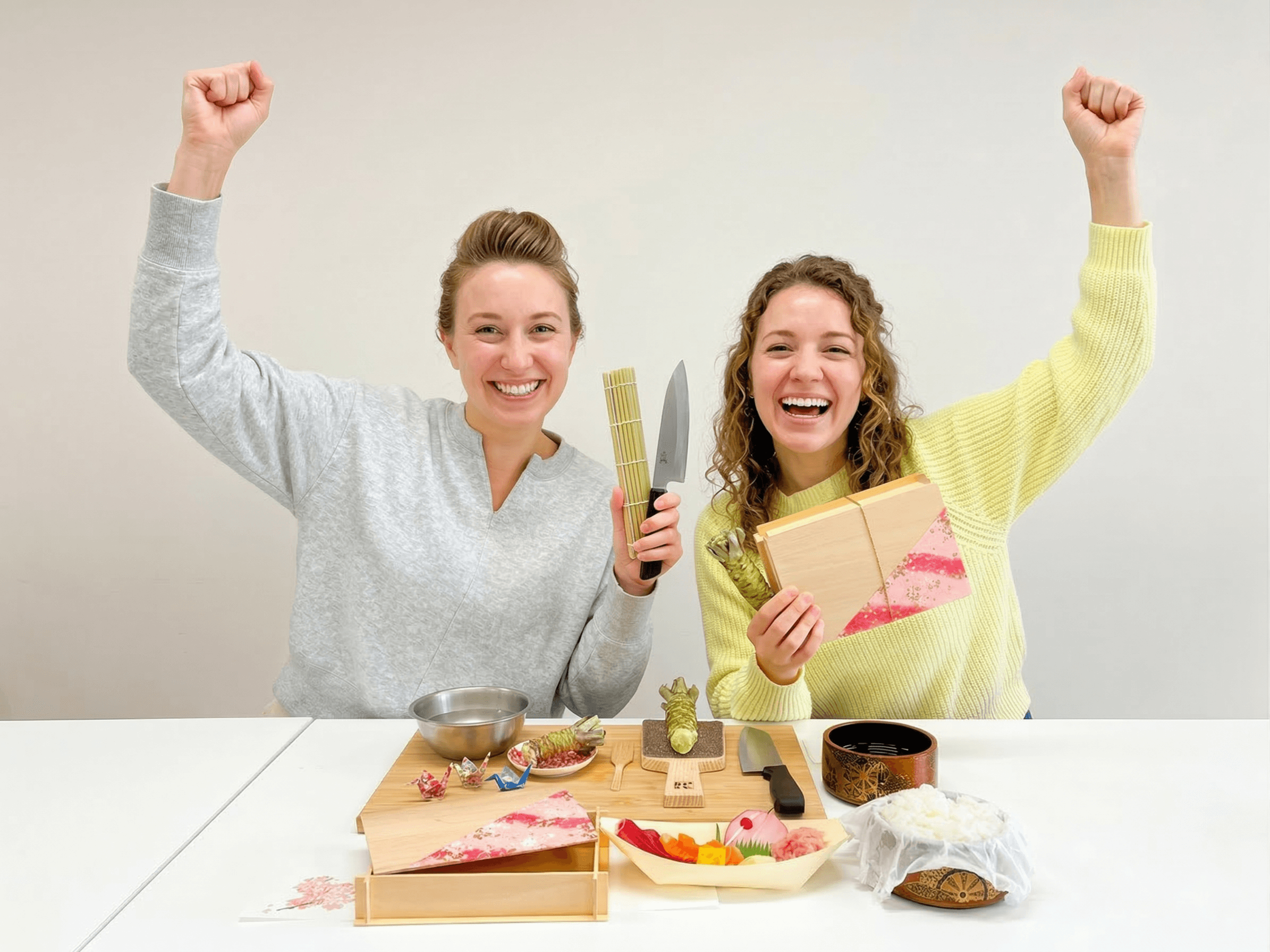 Chuo City in 1 Day for Families - Make 10 premium sushi pieces (tuna, salmon & vegetable) and style them into a traditional bento box Chuo City in 1 Day for Families - Make 10 premium sushi pieces (tuna, salmon & vegetable) and style them into a traditional bento box