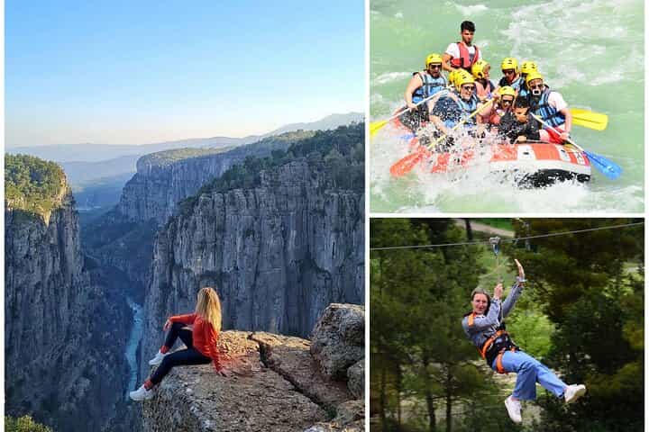 Tazı Canyon, Rafting and Zipline Experience from Alanya Tazı Canyon, Rafting and Zipline Experience from Alanya