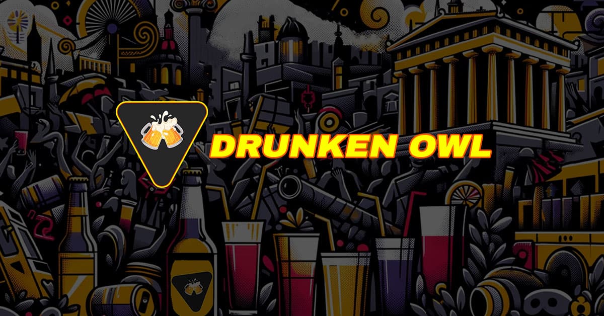 The 'Drunken Owl' ticket — Athens Party Pub Crawl The 'Drunken Owl' ticket — Athens Party Pub Crawl