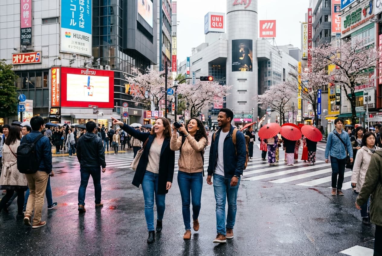 Tokyo in a Day — Energetic Friends' Loop (Spring) Tokyo in a Day — Energetic Friends' Loop (Spring)