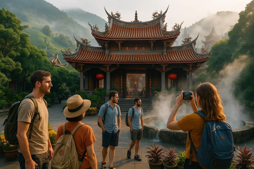 Tranquil Taipei: Tea Mountains, Hot Springs & Temple Dawn Chants (3 days)