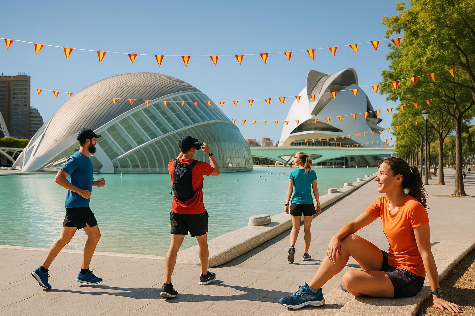 Turia Riverbed PR Weekend — Valencia (Runners)