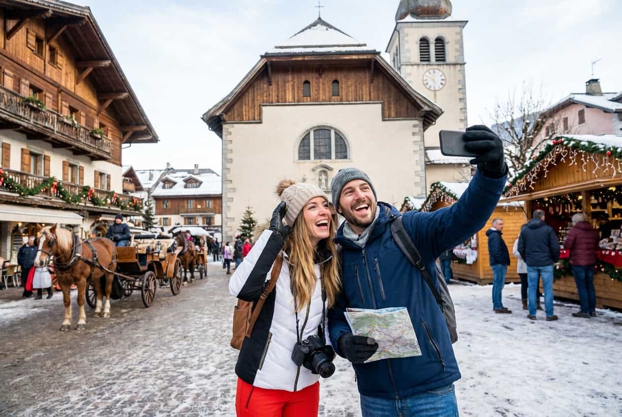 Ultra‑premium honeymoon: 1 perfect ski day in Megève (M de Megève base) Ultra‑premium honeymoon: 1 perfect ski day in Megève (M de Megève base)