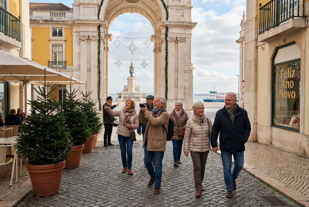 Unhurried, Scenic Lisbon — 3 Days for Seniors (Reveillon mood) Unhurried, Scenic Lisbon — 3 Days for Seniors (Reveillon mood)