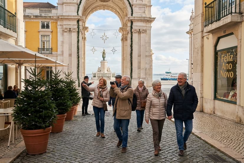 Unhurried, Scenic Lisbon — 3 Days for Seniors (Reveillon mood) Unhurried, Scenic Lisbon — 3 Days for Seniors (Reveillon mood)