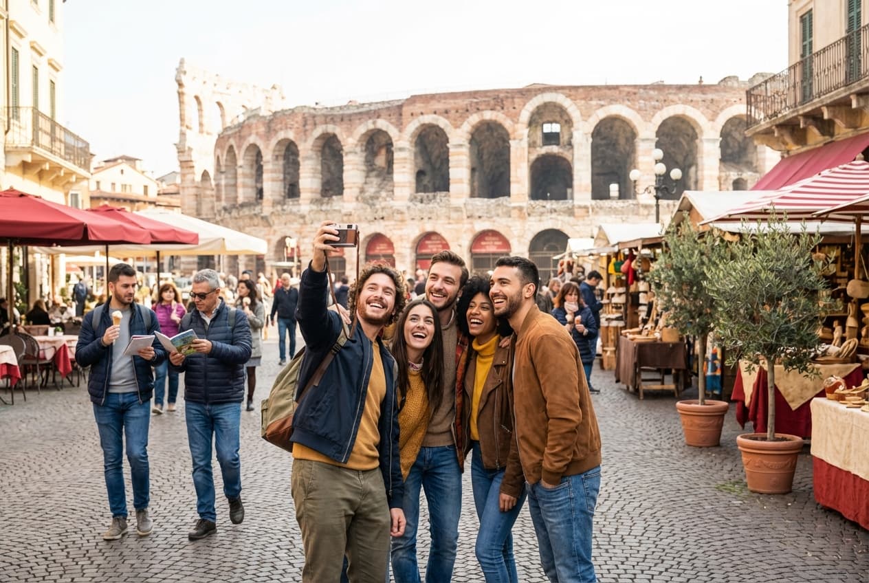 Verona in 2 Days for Friends - Arena di Verona — Roman amphitheater energy Verona in 2 Days for Friends - Arena di Verona — Roman amphitheater energy