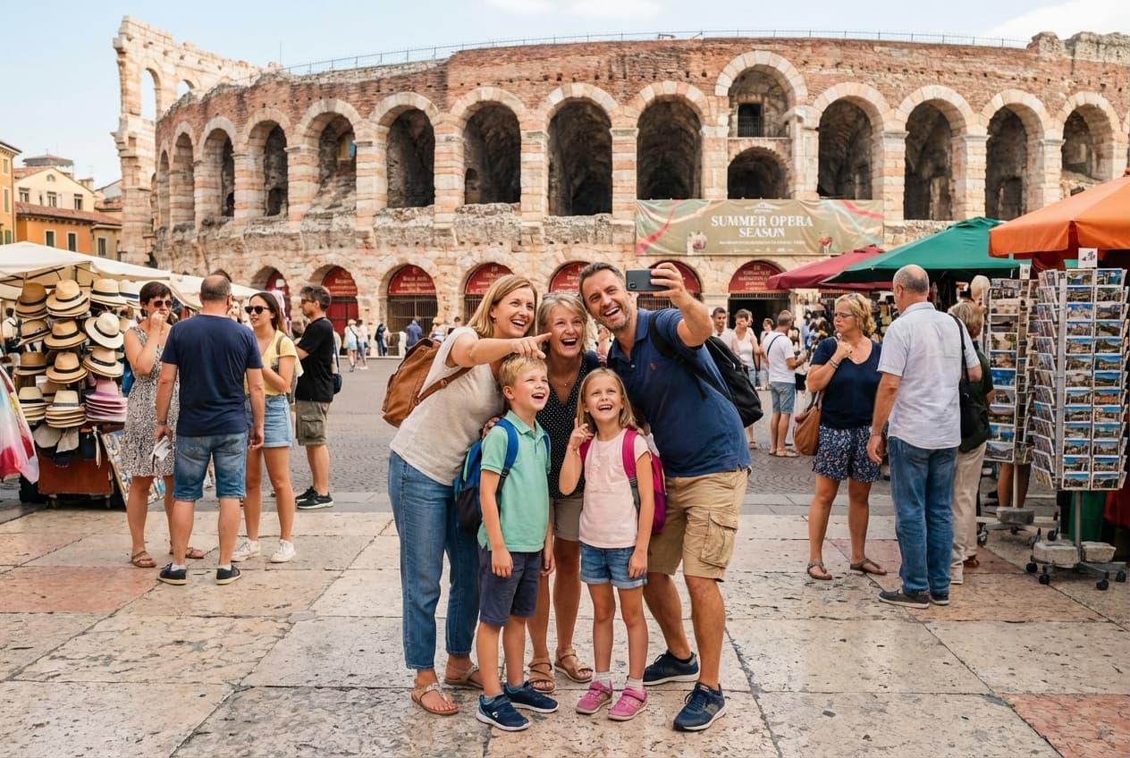 Verona in 3 Days for Families - Arena di Verona (gentle, open-air sightseeing) Verona in 3 Days for Families - Arena di Verona (gentle, open-air sightseeing)