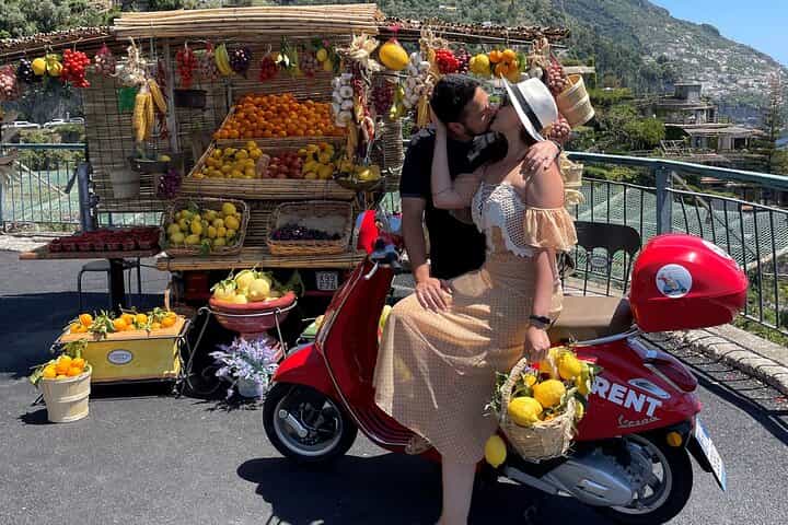 Vespa Tour of the Amalfi Coast — Positano & Ravello (Romantic Couples) Vespa Tour of the Amalfi Coast — Positano & Ravello (Romantic Couples)