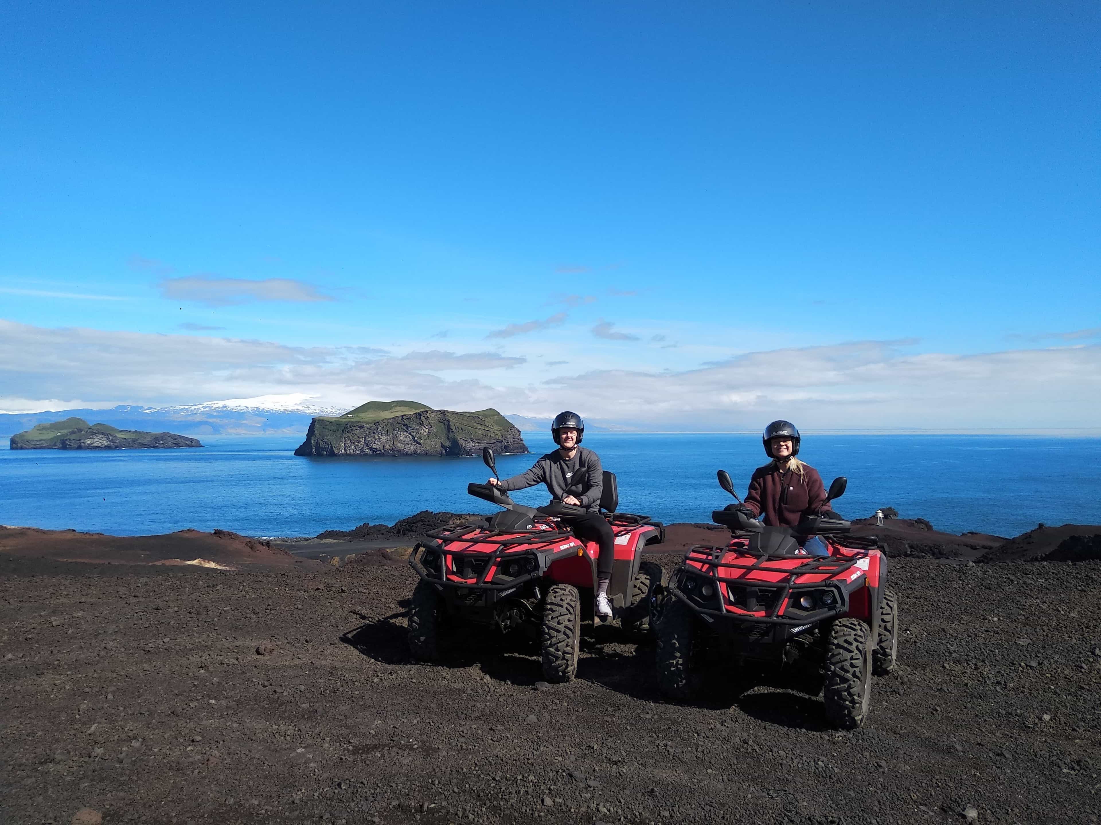 Vestmannaeyjar in 1 Days - Guided 1-hour ATV circuit around Eldfell volcano Vestmannaeyjar in 1 Days - Guided 1-hour ATV circuit around Eldfell volcano