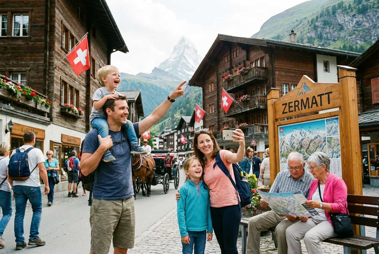 Zermatt in 2 Days — A Practical, Family-Friendly Summer Visit Zermatt in 2 Days — A Practical, Family-Friendly Summer Visit