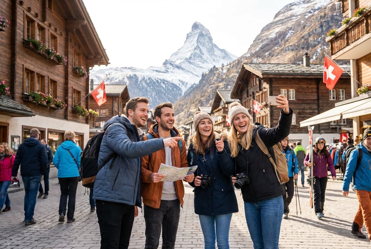Zermatt in 3 Days — Friends' Summer Adventure Zermatt in 3 Days — Friends' Summer Adventure
